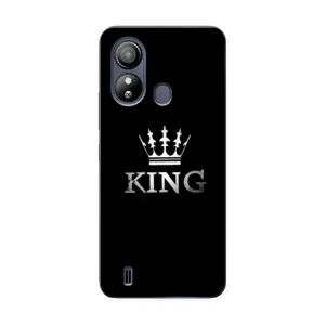 Чехол (Корона на чёрном фоне) для ЗТЕ Блейд Л220 (KING)