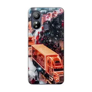 Чехлы на Новый Год ZTE Blade L220 (Кока Кола)