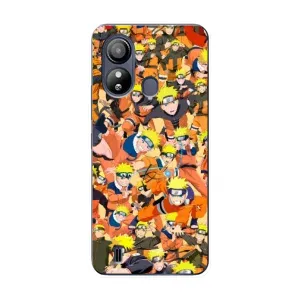 Чехлы с принтом Наруто на ZTE Blade L220 (Коллаж Наруто)