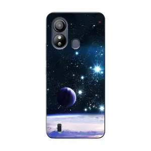 Чехол (ТПУ) с планетами на ZTE Blade L220 (Космический вид)
