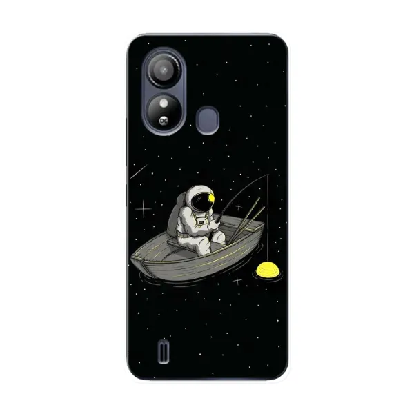 Чехол с рисунком «Космонавт на рыбалке» для ZTE Blade L220 Чехол с рисунком «Космонавт на рыбалке» для ZTE Blade L220