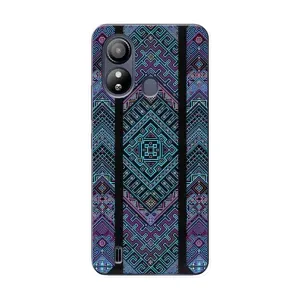 Силиконовый Чехол на ZTE Blade L220 (Крутой орнамент)