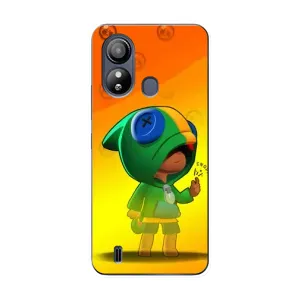 Чохол Бравл Старс для ZTE Blade L220 (LEON в кофті)