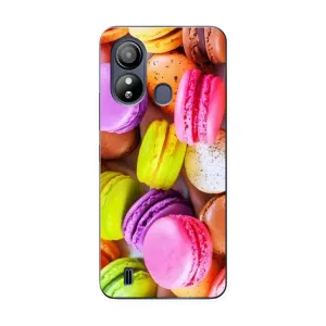 Чехол с изображением вкусной еды для ZTE Blade L220 (Макаруны)