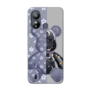 Силиконовый чехол для ZTE Blade L220 (Медведь Louis Vuitton)