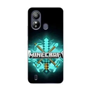 Чехол майнкрафт для ZTE Blade L220 (MineCraft 2)