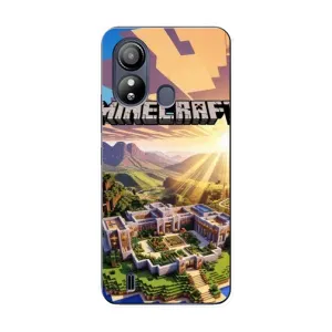 Чехол майнкрафт для ZTE Blade L220 (MINECRAFT)