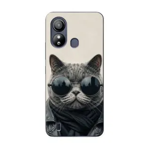 Чехол на тематику: Коты для ZTE Blade L220 (Модный кот)