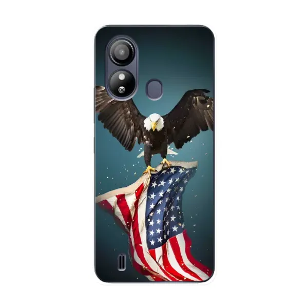 Чехол с рисунком «Орел и флаг» для ZTE Blade L220 Чехол с рисунком «Орел и флаг» для ZTE Blade L220