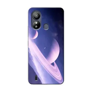 Чехлы КОСМОС для ZTE Blade L220 (Планета в космосе)