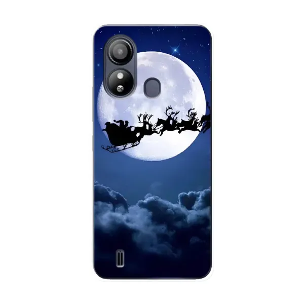 Чехол с рисунком «Санта - луна» для ZTE Blade L220 Чехол с рисунком «Санта - луна» для ZTE Blade L220