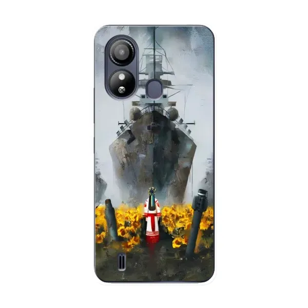 Чехол с рисунком «Смелость» для ZTE Blade L220 Чехол с рисунком «Смелость» для ZTE Blade L220