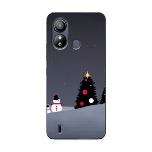 Чехлы на Новый Год ZTE Blade L220 (Снеговички)