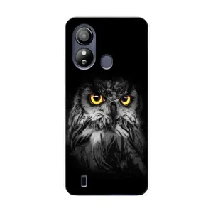 Чохли з принтом СОВИ для ZTE Blade L220 (Сова на чорному)