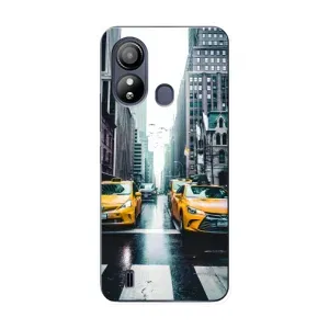 Силиконовый бампер (Работники) на ZTE Blade L220 (Такси)