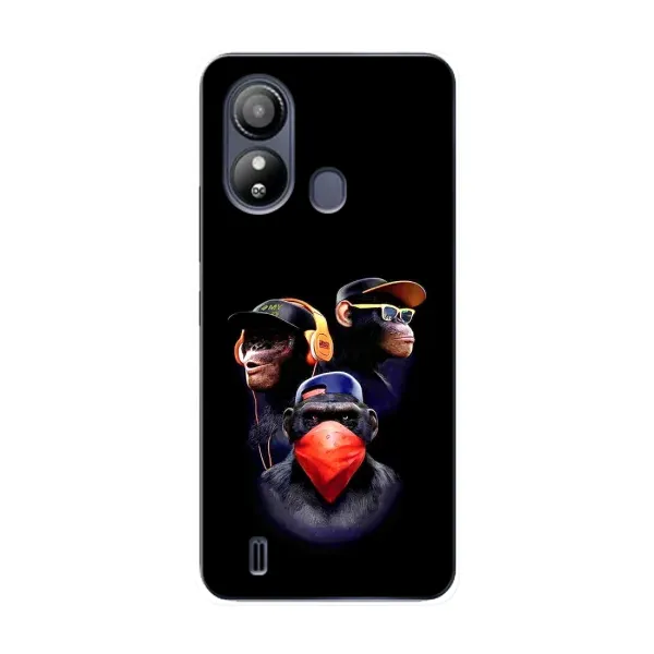 Чехол с рисунком «Три обезьяны» для ZTE Blade L220 Чехол с рисунком «Три обезьяны» для ZTE Blade L220