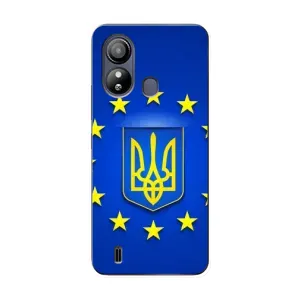 Чехол с Украинской символикой на ЗТЕ Блейд Л220 (Украина это Европа)
