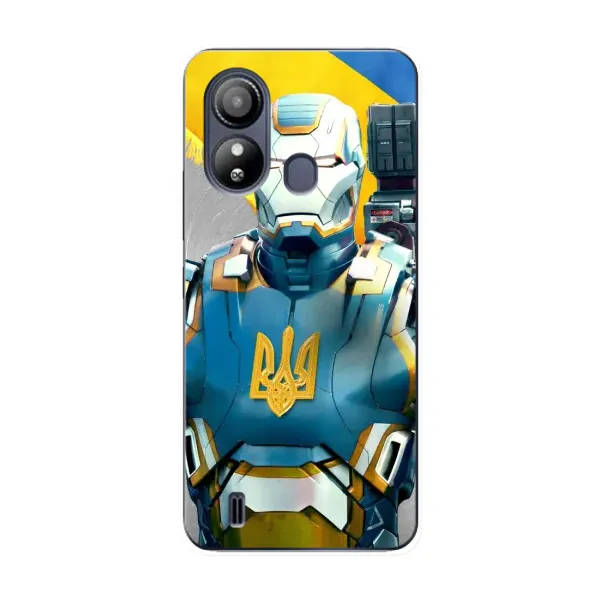 Чехол с рисунком «Украинский робокоп» для ZTE Blade L220 Чехол с рисунком «Украинский робокоп» для ZTE Blade L220