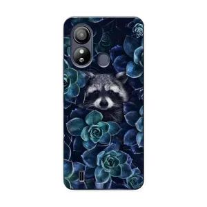 Силиконовый Чехол с Енотами на ZTE Blade L220 (В цветах)