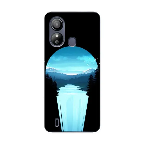 Чехол с рисунком «Синий Водопад» для ZTE Blade L220 Чехол с рисунком «Синий Водопад» для ZTE Blade L220