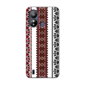Силиконовый Чехол на ZTE Blade L220 с картинкой Вышиванки (Вышиваночки)