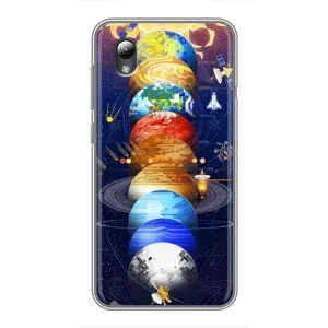 Чохол (ТПУ) з планетами на ZTE Blade L8 (Арт планети)