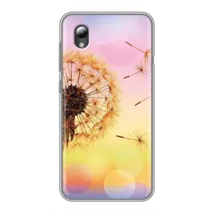 Силиконовый Чехол с одуванчиками на ZTE Blade L8 (Цветок-одуванчик)
