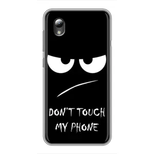 Чехол с прикольным текстом на ZTE Blade L8 (Dont)