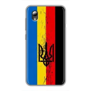 Чехлы УПА (Красно-Чёрный) на ZTE Blade L8 (Флаг УПА)