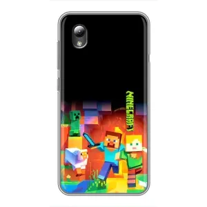 Чохли для ZTE Blade L8 (Персонажі МайнКрафт) (Герой Майнкрафт)