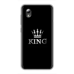 Чехол (Корона на чёрном фоне) для ЗТЕ Блейд Л8 (KING)