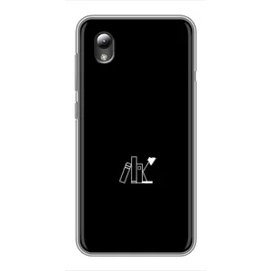 Чохол з картинками на чорному фоні для ZTE Blade L8 (Книжки)