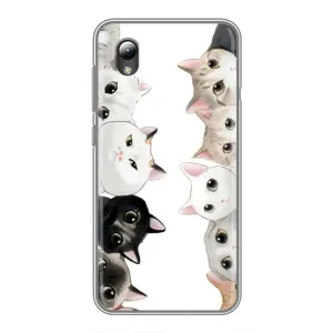 Силіконовий чохол з котиком для ZTE Blade L8 (Коти)