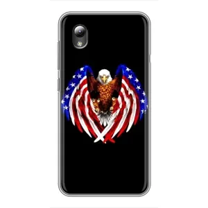 Чехол Флаг USA для ZTE Blade L8 (Крылья США)