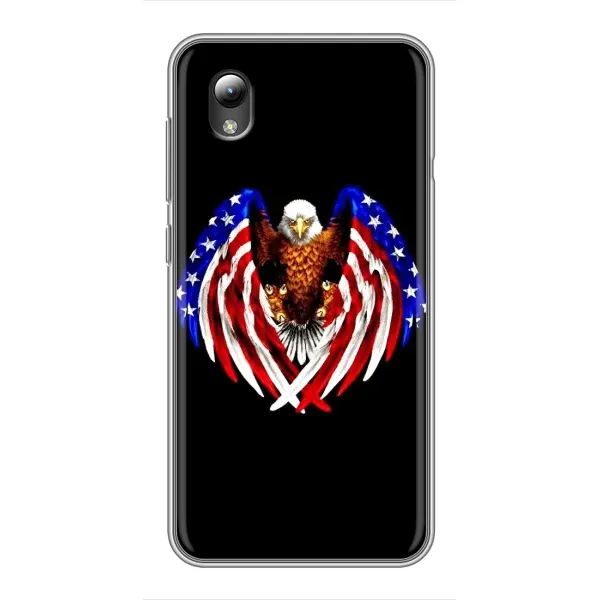 Чехол с рисунком «Крылья США» для ZTE Blade L8 Чехол с рисунком «Крылья США» для ZTE Blade L8