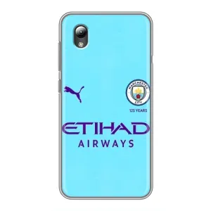 Силиконовые Чехлы принт Футбол на ZTE Blade L8 (Man City)