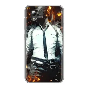Чохол з картинкою "Герой Pubg" на ZTE Blade L8 (Man Пубг)