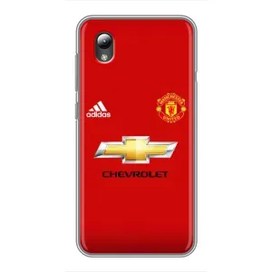 Силиконовые Чехлы принт Футбол на ZTE Blade L8 (Man United)