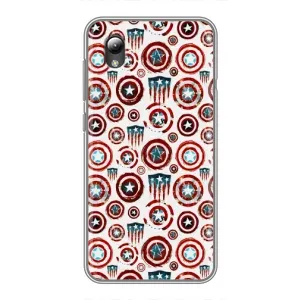 Чехол с Щитом Капитана Америки на ZTE Blade L8 (Марвел щиты)