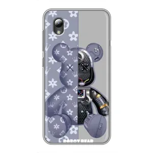 Силиконовый чехол для ZTE Blade L8 (Медведь Louis Vuitton)