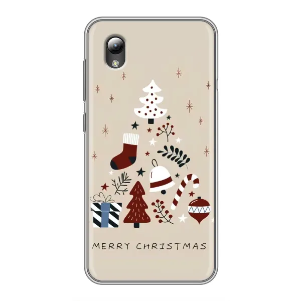 Чехол с рисунком «Merry Christmas» для ZTE Blade L8 Чехол с рисунком «Merry Christmas» для ZTE Blade L8