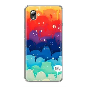 Силіконовий чохол з котиком для ZTE Blade L8 (Mew)