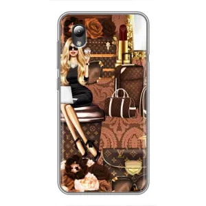 Чехол Стиль Louis Vuitton на ZTE Blade L8 (Мода Луи Виттон)
