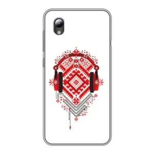 Силиконовый Чехол на ZTE Blade L8 с картинкой Вышиванки (Модная вышиванка)