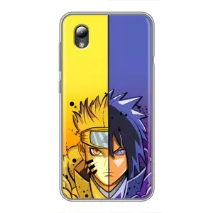 Купить Чехлы на телефон с принтом Anime для ZTE Blade L8 (Naruto Vs Sasuke)