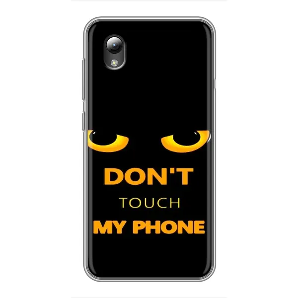 Чехол с рисунком «Не трогай мой телефон» для ZTE Blade L8 Чехол с рисунком «Не трогай мой телефон» для ZTE Blade L8