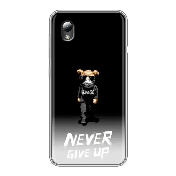 Чехол с рисунком «Never» для ZTE Blade L8 Чехол с рисунком «Never» для ZTE Blade L8