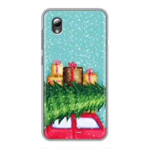 Чехол Новогодняя Елка на ZTE Blade L8 (Новогодние подарки)
