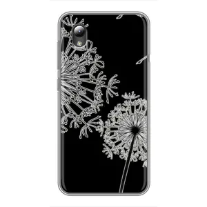 Силиконовый Чехол с одуванчиками на ZTE Blade L8 (Одуванчики)