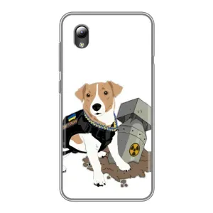 Чехол с принтом Собаки Патрон для ZTE Blade L8 (Пёс Патрон с ракетой)